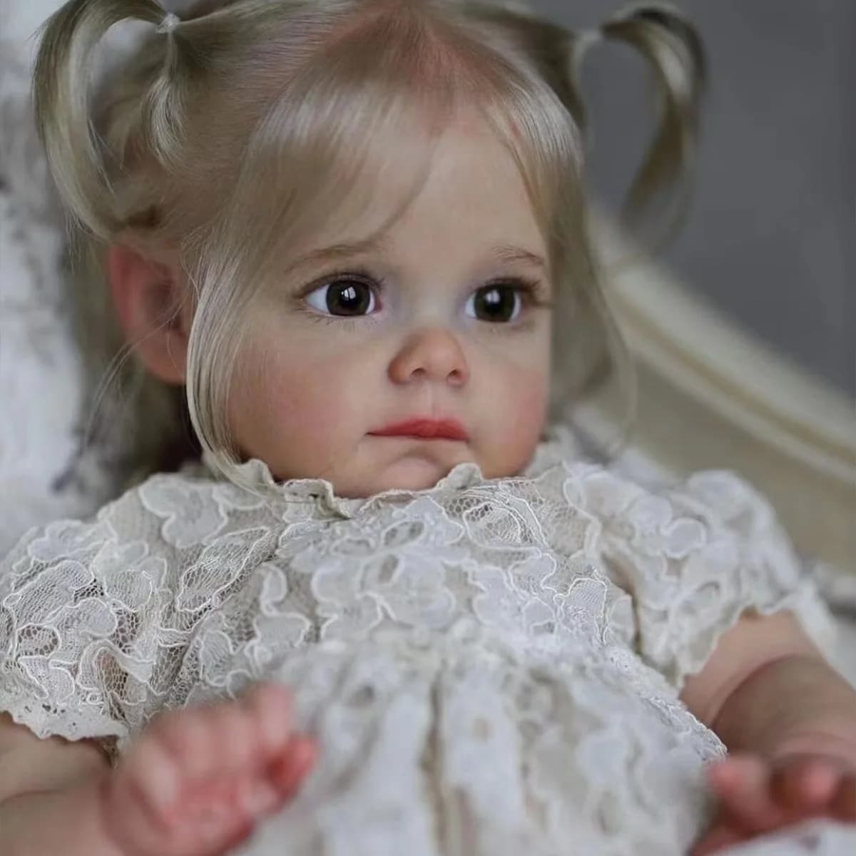 Handmade Reborn Baby Doll with Soft Silicone Skin