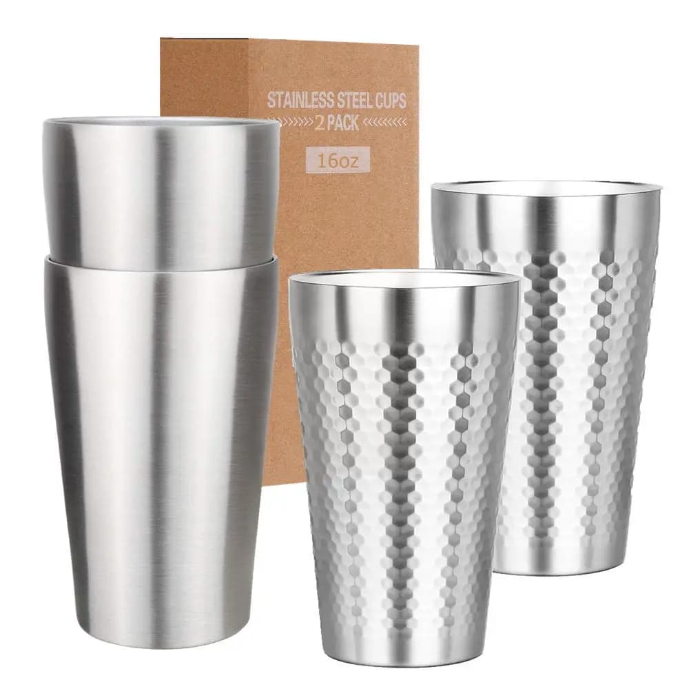 Double Wall Stainless Steel Insulated Cups 16oz
