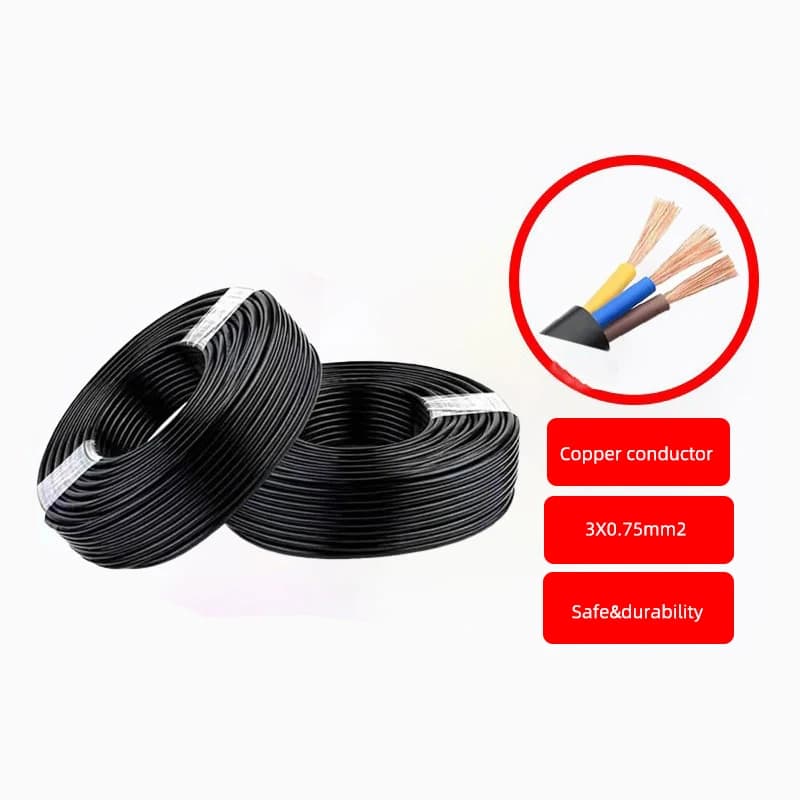 EU Power Extension Cord Euro CEE7 Schuko Mains Power Extension Cable Male to Female Schuko Extension Power Cord 5M/3M/1.5M/1M