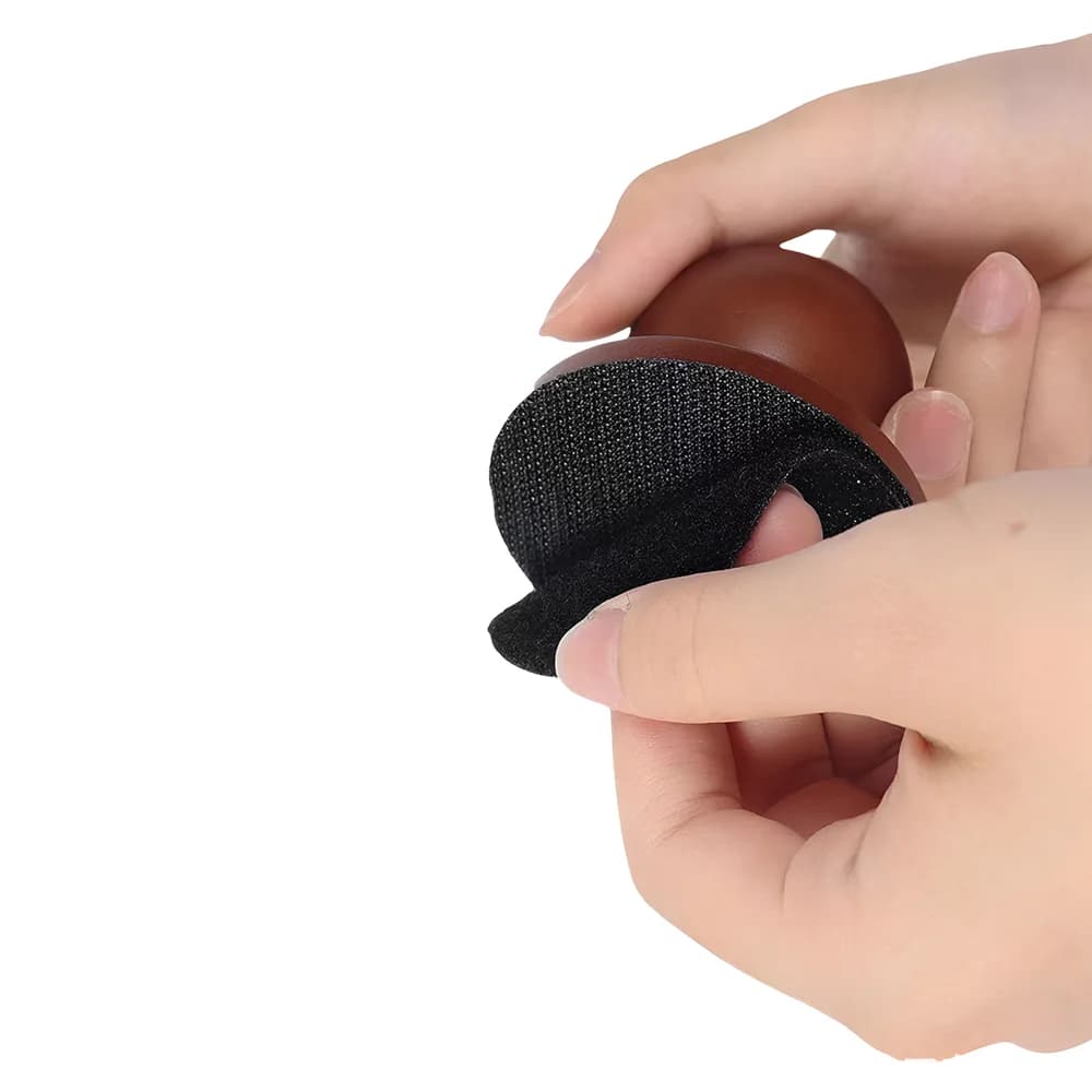 Wooden Pet Nail File with Replaceable Sandpaper