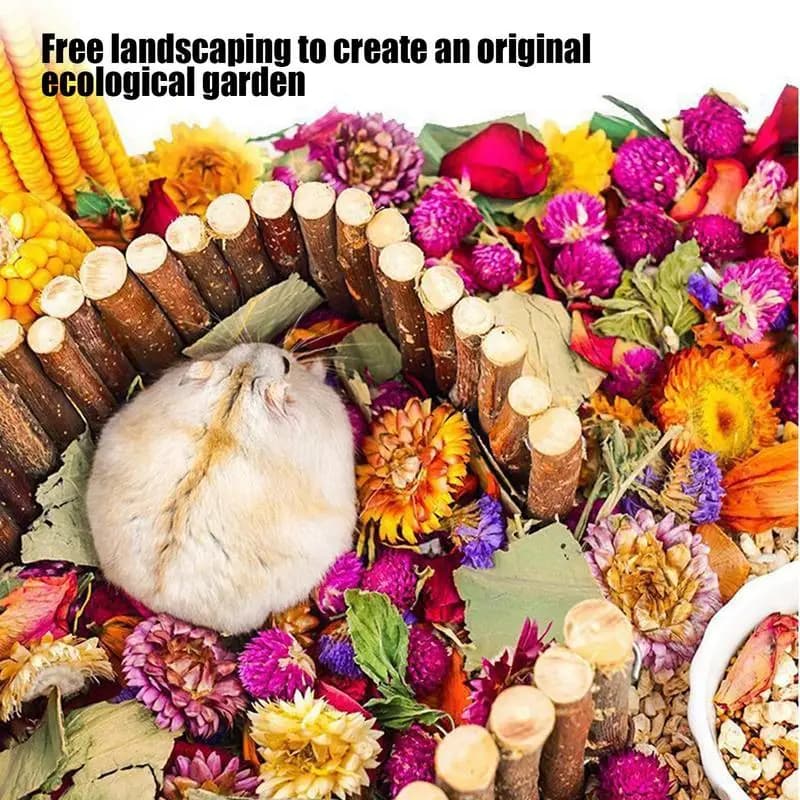 Natural Dried Flower Hamster Bedding