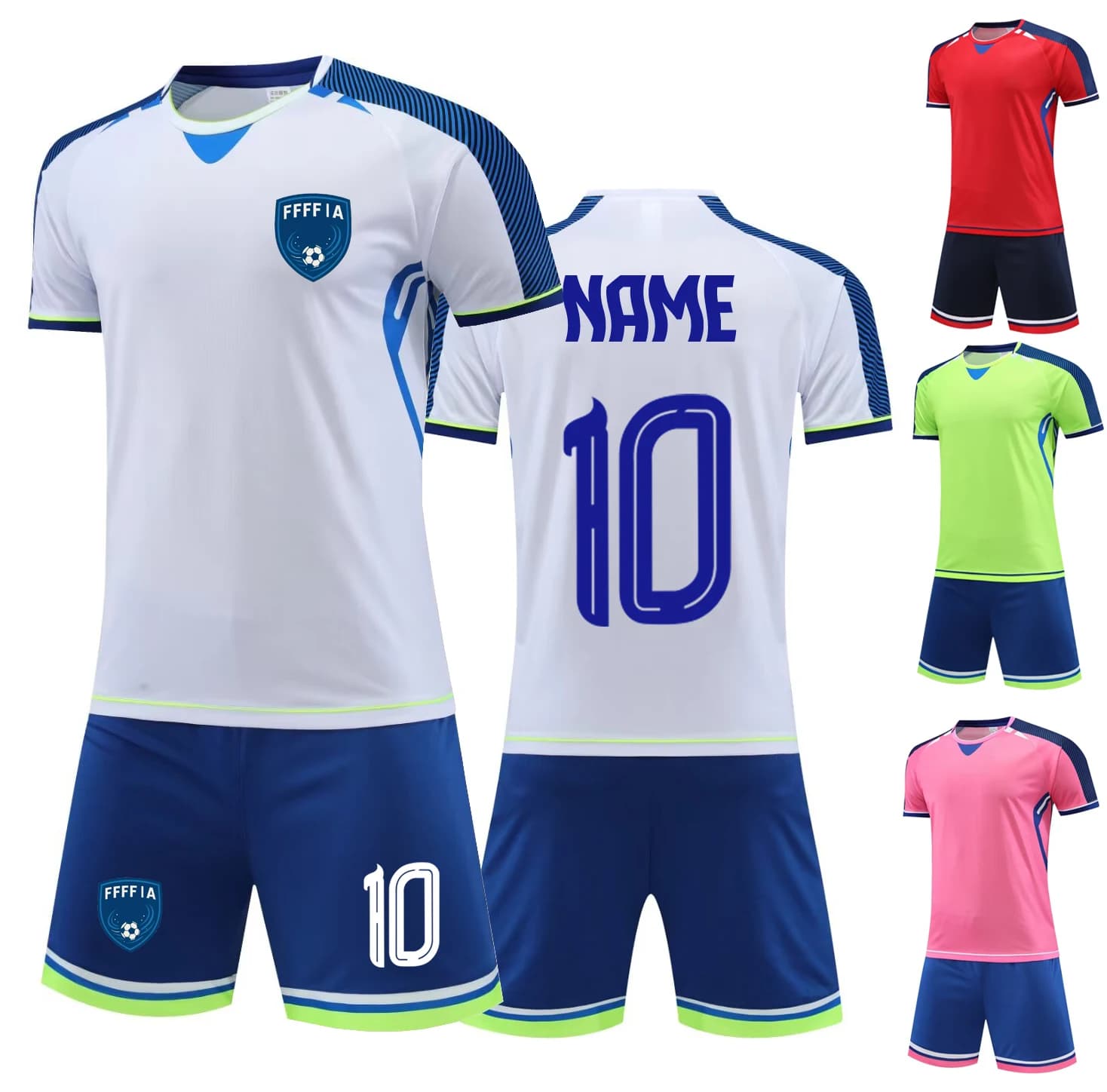 Adult and Kids Soccer Uniform Set
