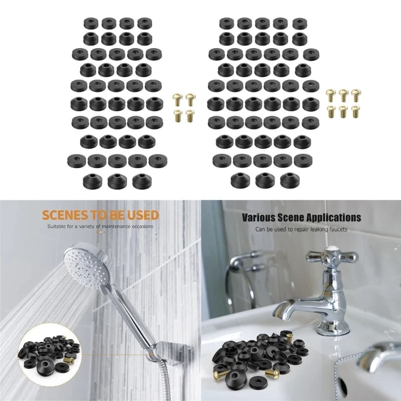 Rubber Sealing Gaskets for Faucets and Showers