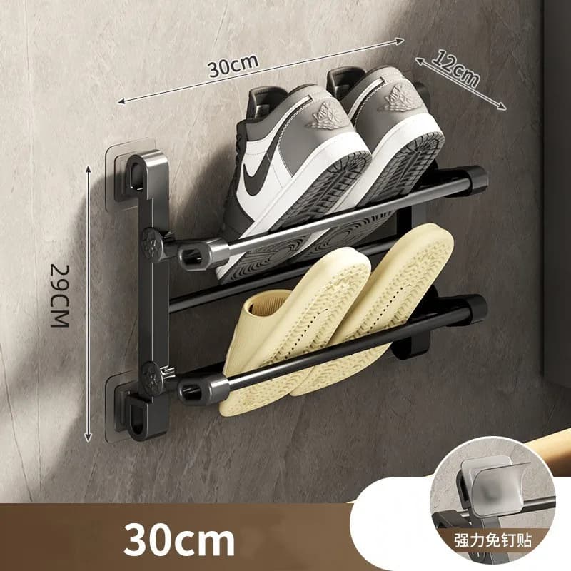 Wall Mount Shoe Rack