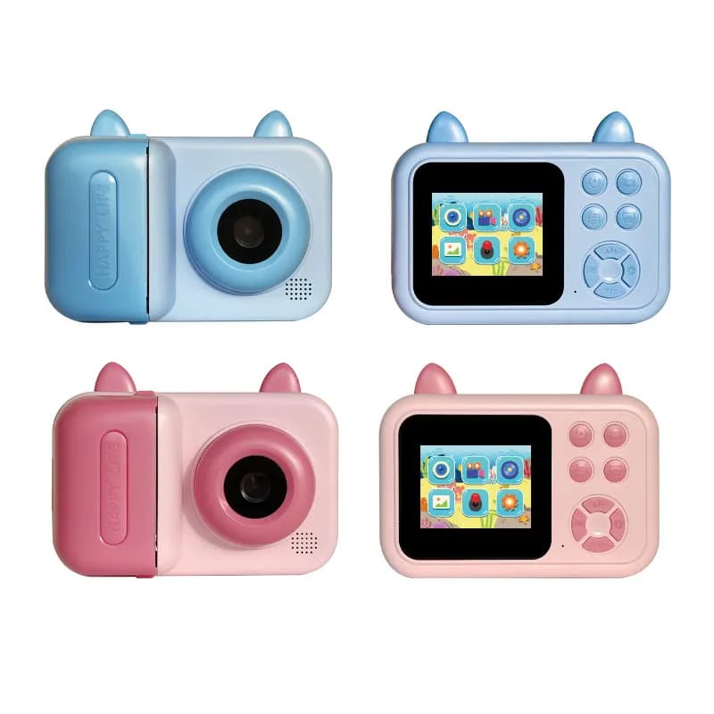 Instant Print Camera with USB Rechargeable Battery