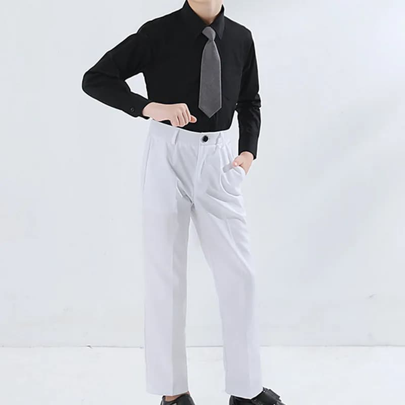 Boys School Uniform Pants Spring Autumn