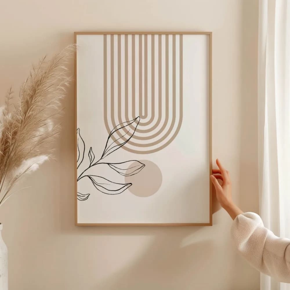 Neutral Minimalist Wall Canvas Prints