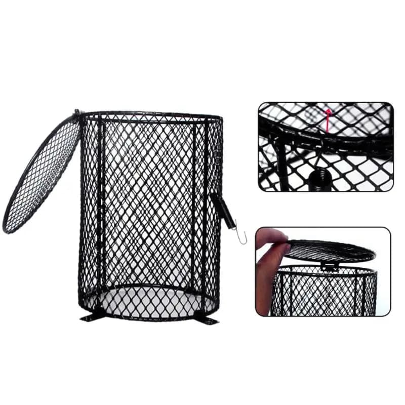 Reptile Heat Lamp Guard Mesh Cover