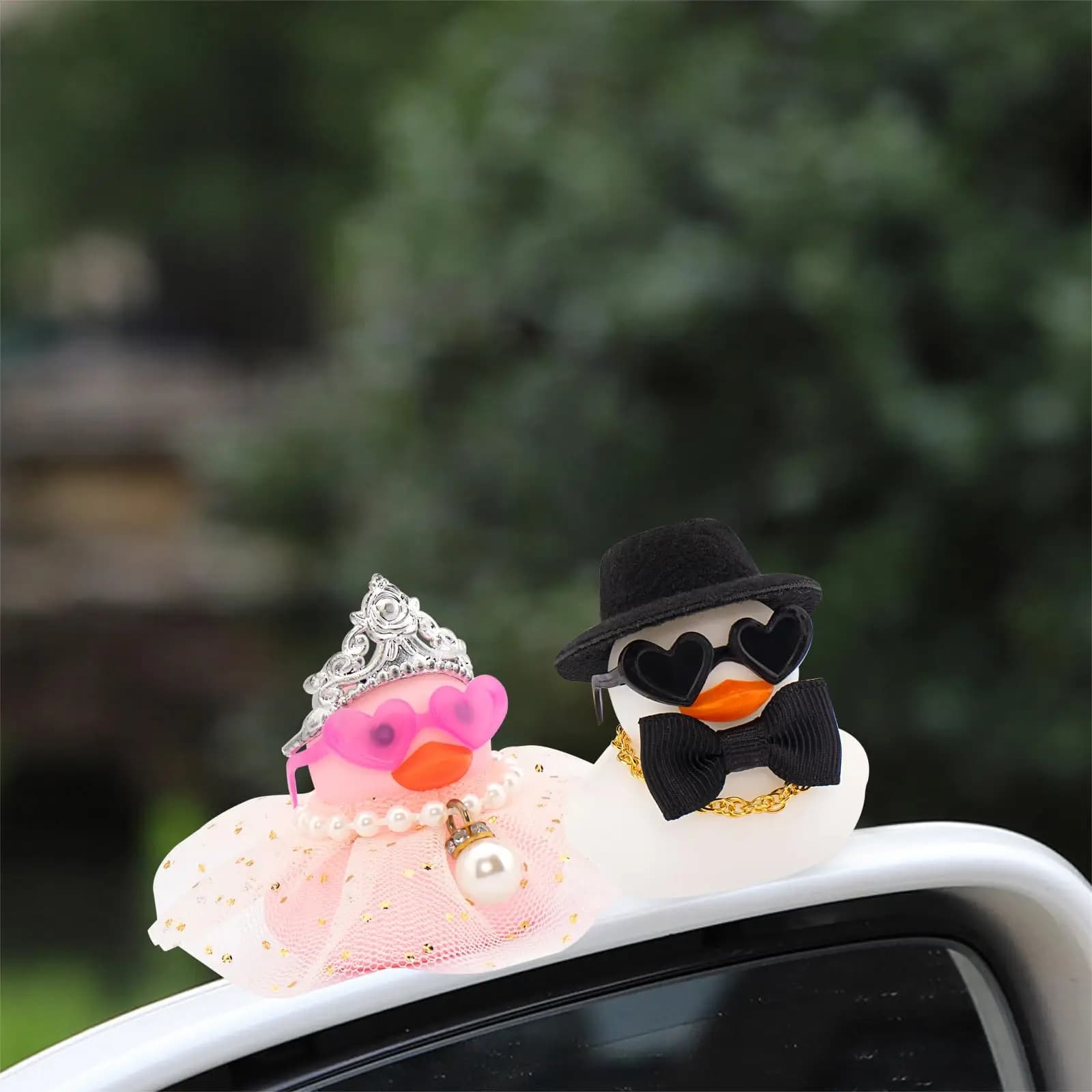 Bride and Groom Rubber Duck Set