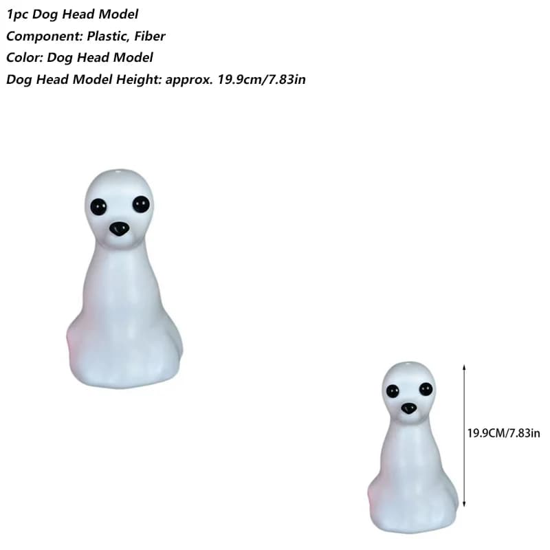 Pet Grooming Training Hair For Dog Model DIY Styling And Scissor Practice Tool B03D