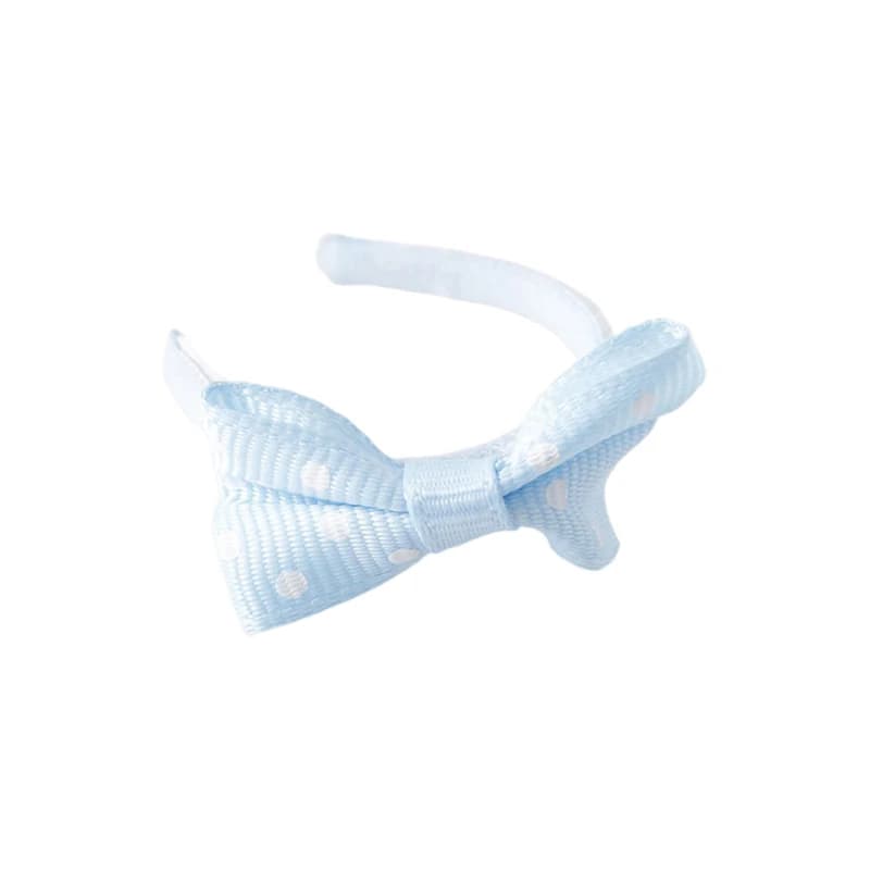 Mini Bow Hoop Headband for Dolls