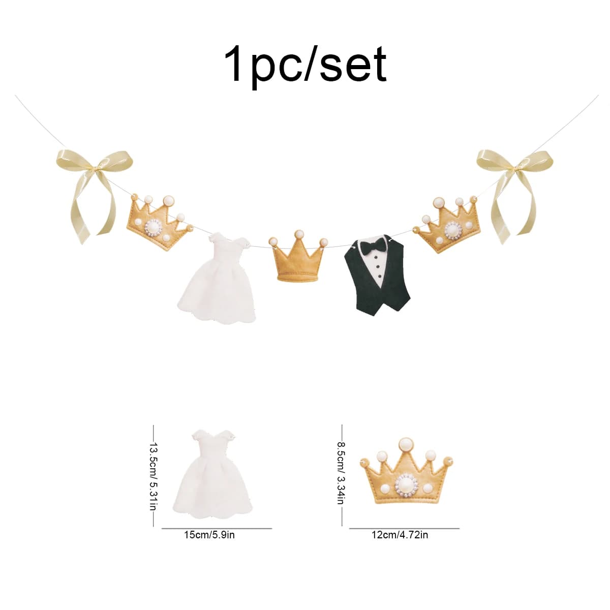 Wedding Mr. and Mrs. Banner Flags