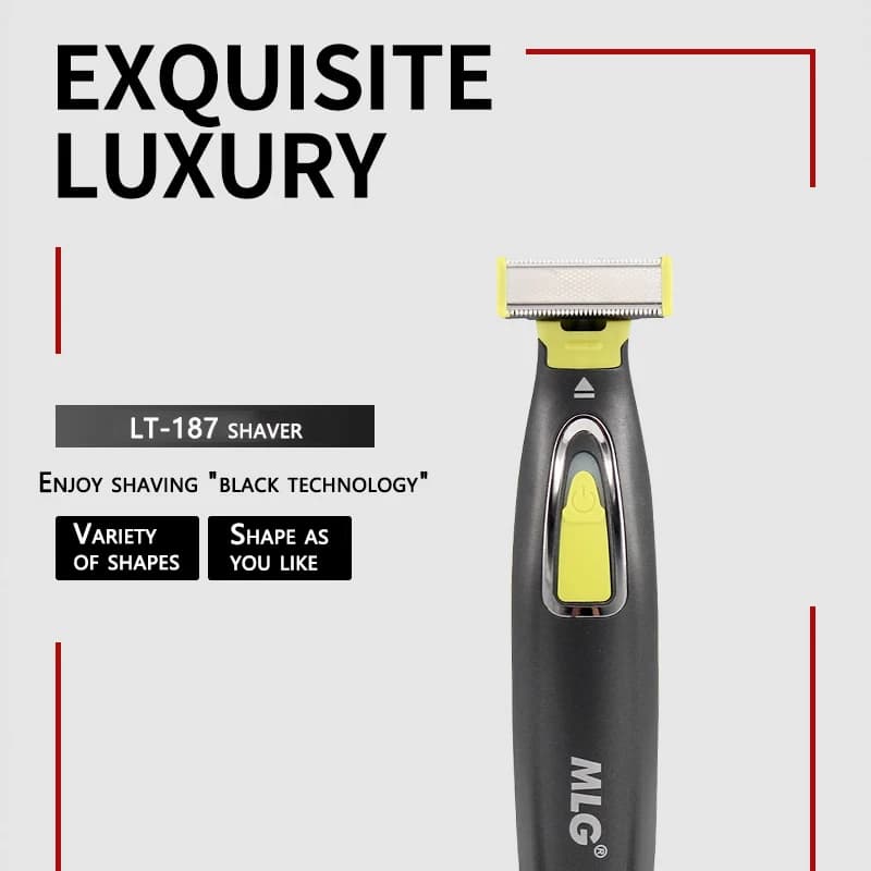 Wet Dry Electric Shaver for Face and Body