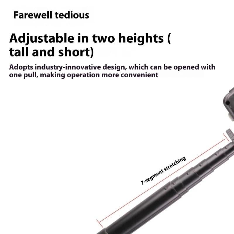 Adjustable 4-Leg Phone Tripod