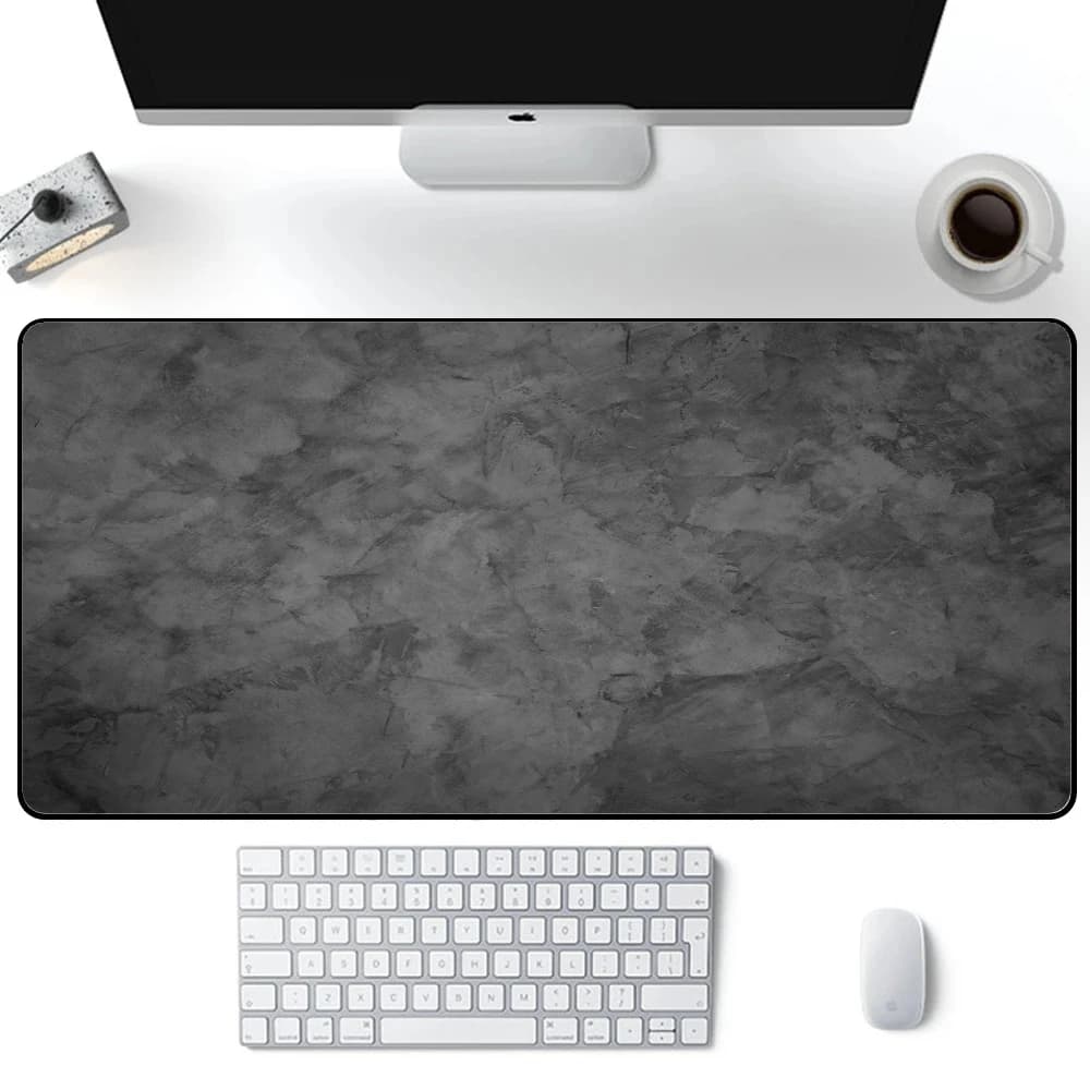 Gaming Mouse Pad XXL Marble Gray