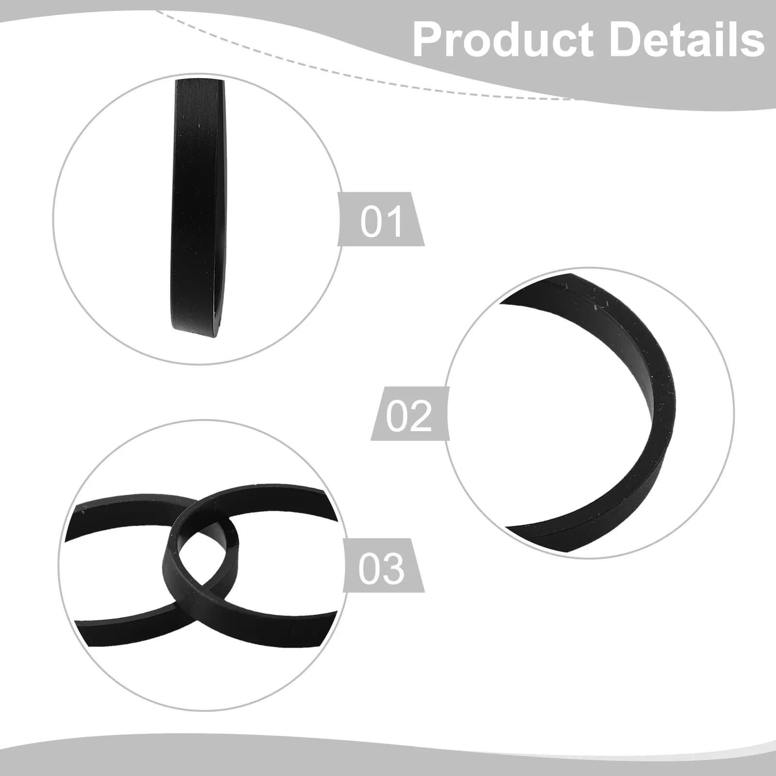 Rubber Seal Washers for Plumbing Pipe Fittings 40mm
