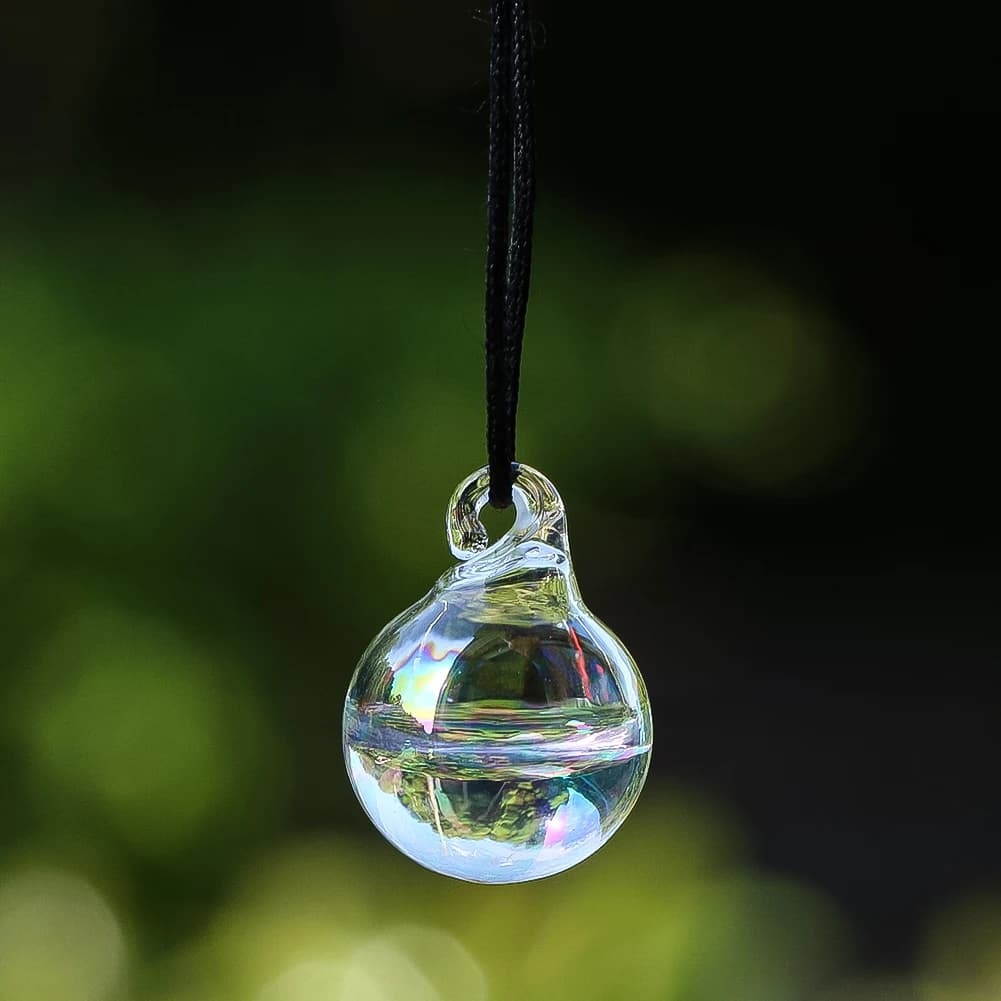 Transparent Colored Glass Ball Ornaments