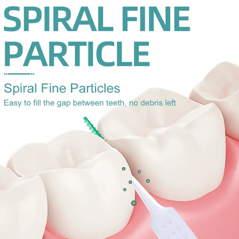 Interdental Floss Picks with Brushes
