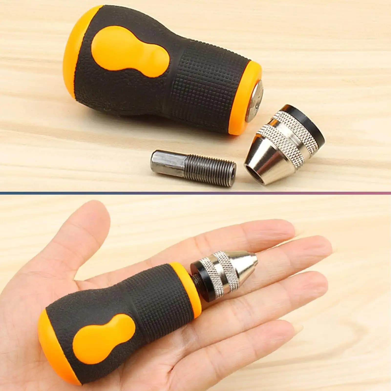 Manual Drill Mini Hand Drill Tool Portable Tool Set Small Hand Drill Woodworking Hand Drill Portable Manual Hand Drill tools