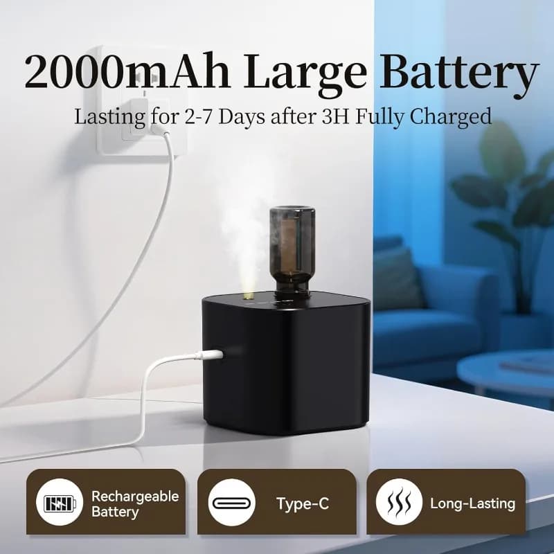 Portable USB Rechargeable Aroma Diffuser