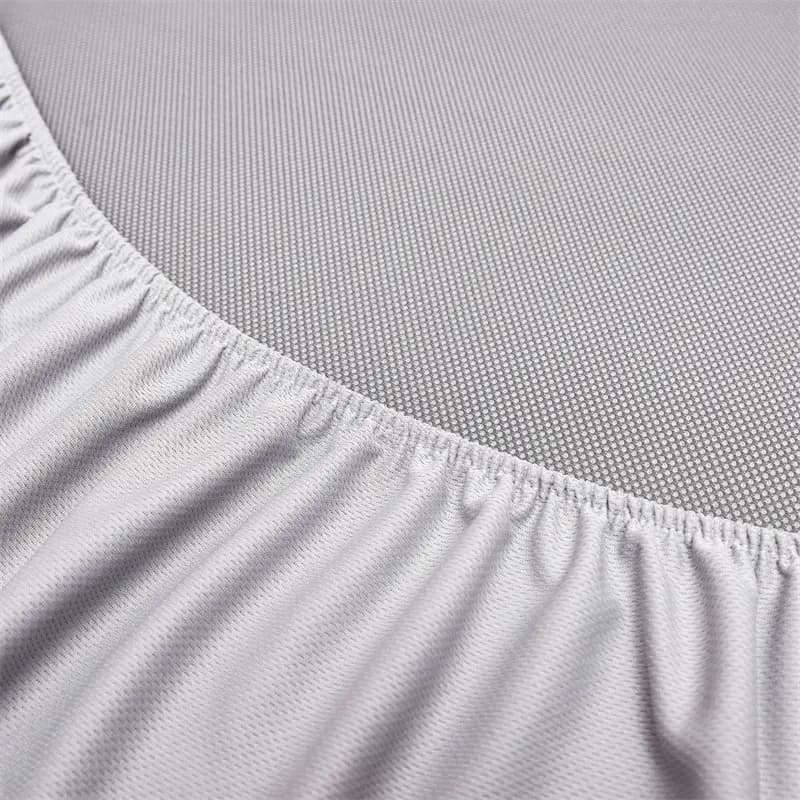Blue Cooling Bedsheet Set with Pillowcase