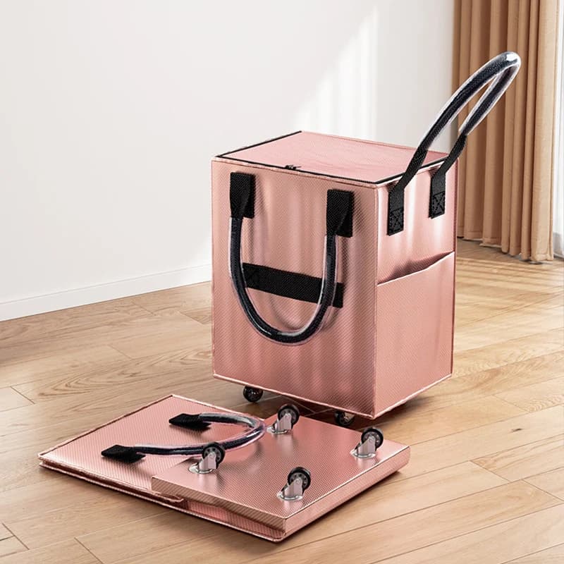 Rolling Grocery Tote Bag with Wheels