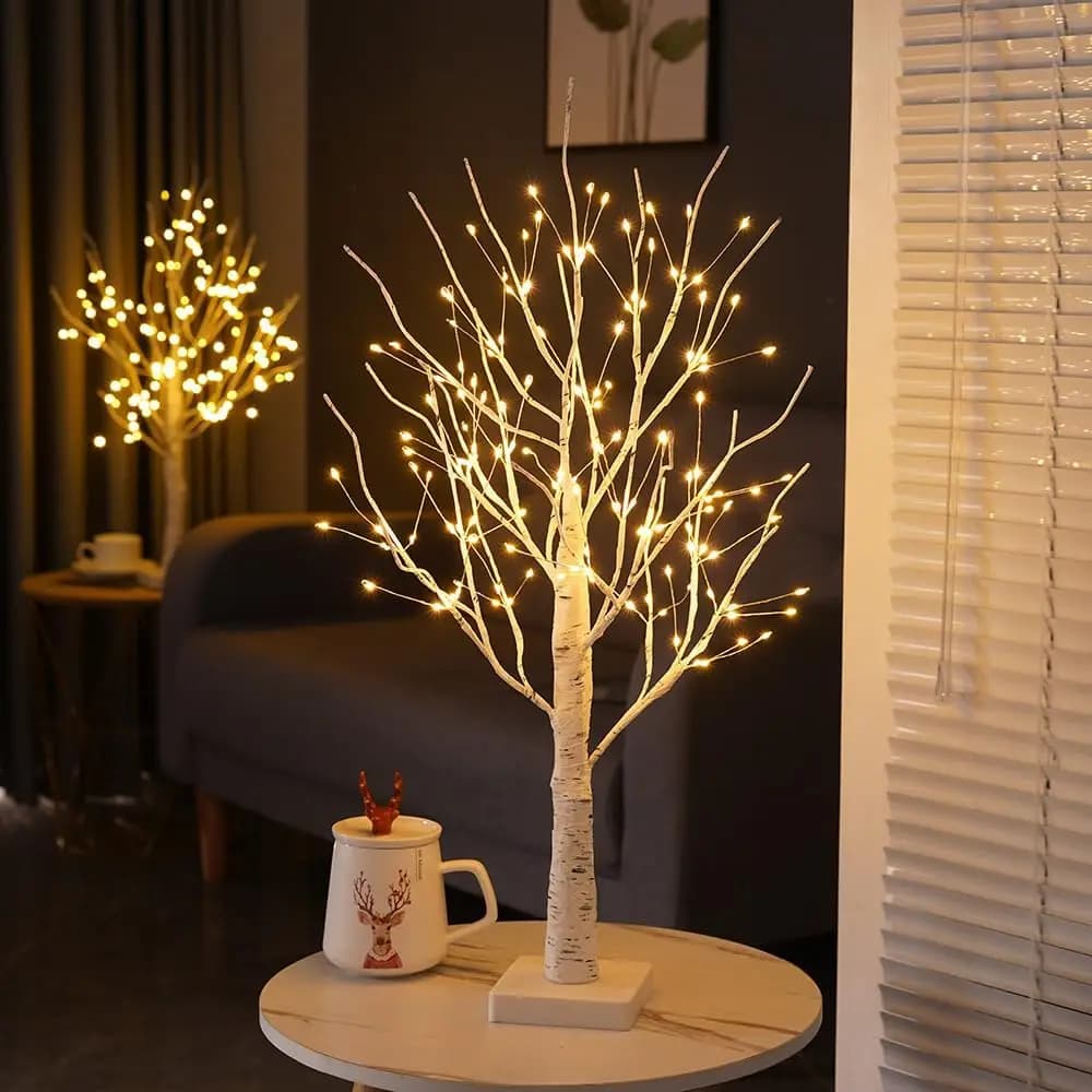 LED Birch Tree Lights Indoor Decoration