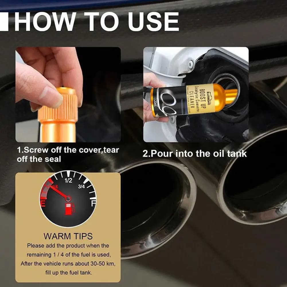 Car Engine Catalytic Converter Cleaner Automobile Cleaner Catalysts Cleaning Supplies Engine Accelerator Removal Carbon Deposit