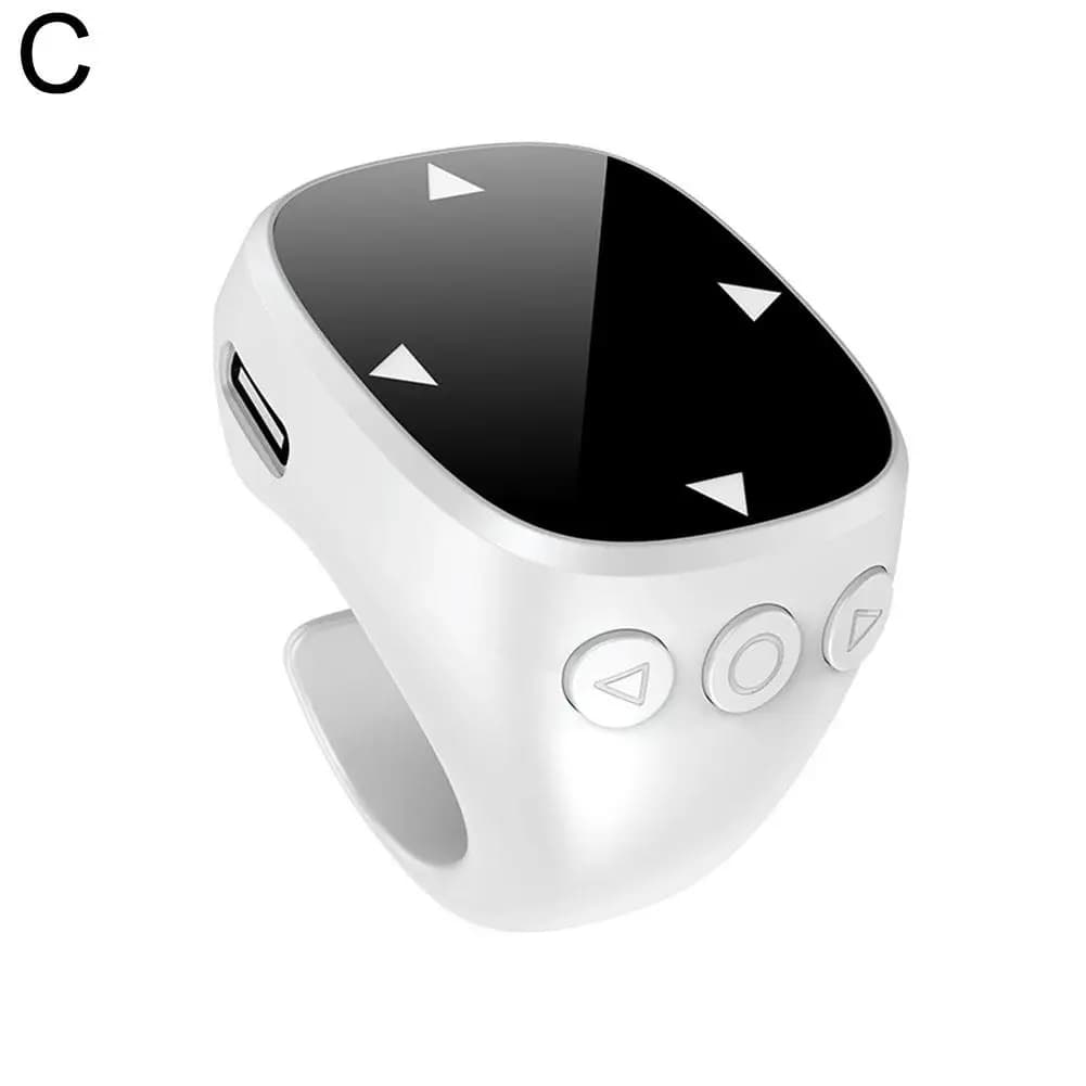 Remote Control Touch Screen Page Turner  for TikTok Bluetooth Camera Video Recording  for iPad iPhone Remote Scrolling Ring