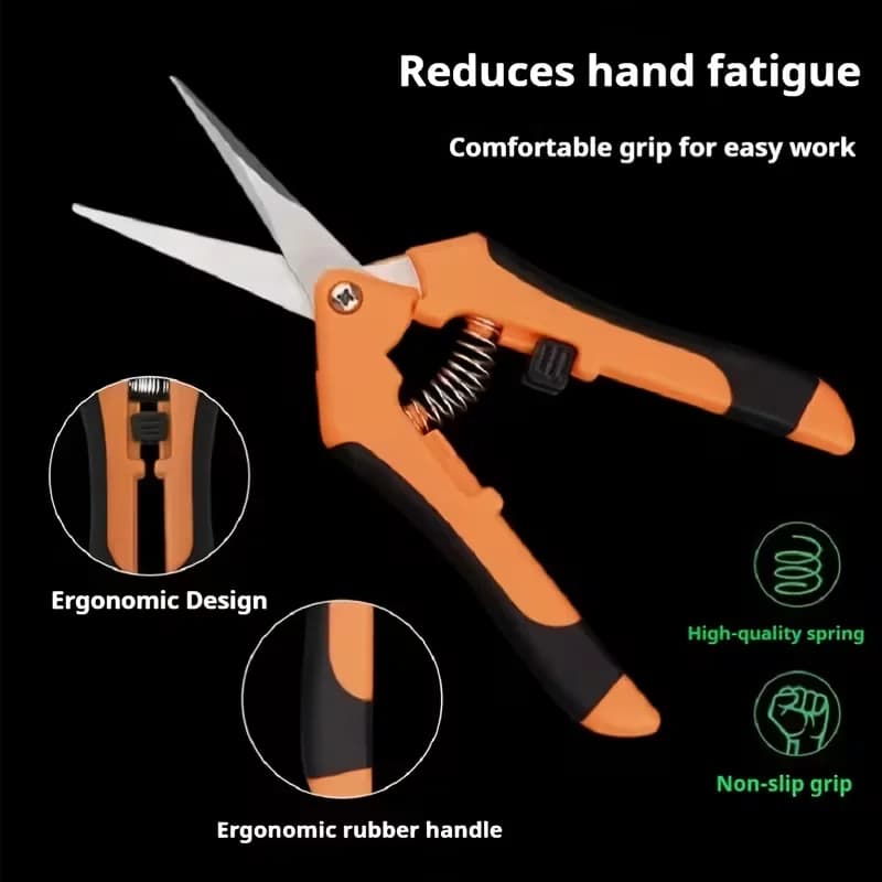 Precision Pruning Shears for Garden and Bonsai