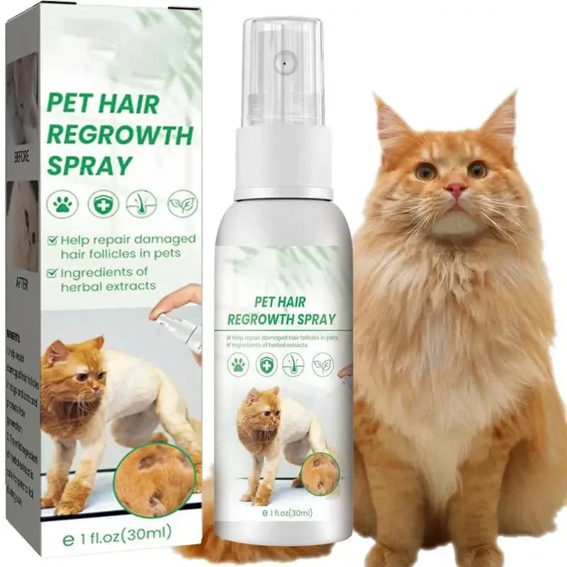 Cat Detangler and Hair Regrowth Spray