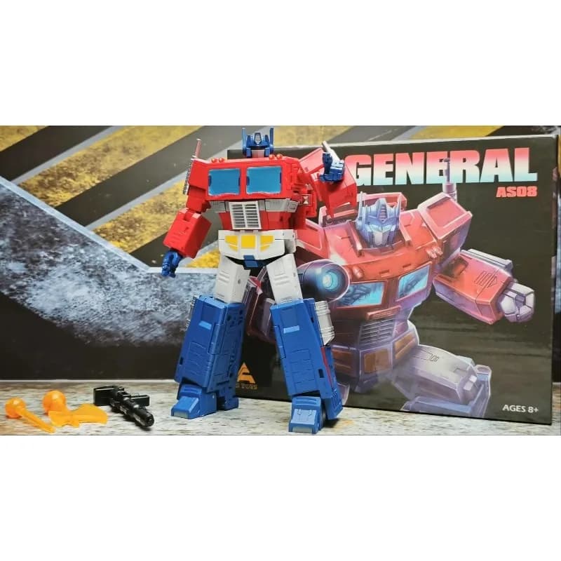 Commander Action Figure With Weapons