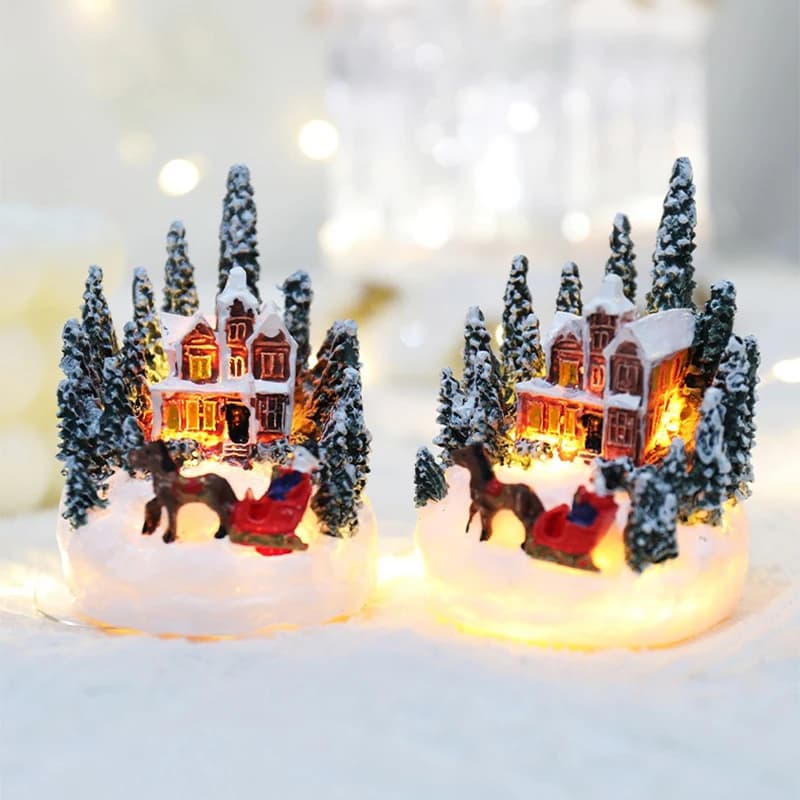 Christmas House LED Night Light
