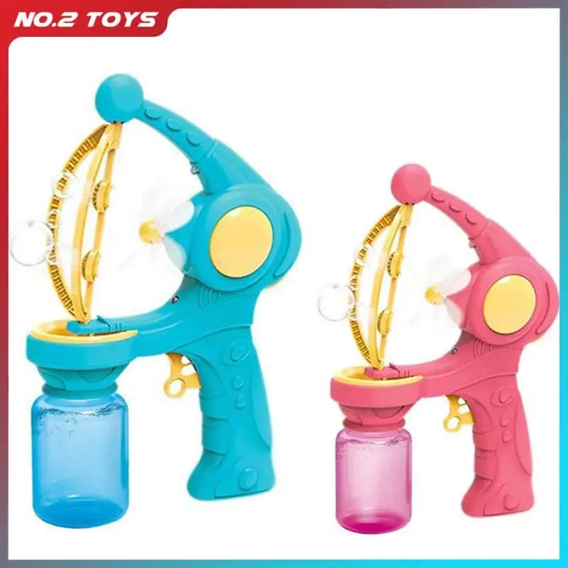 Automatic Bubble Gun with Soap Solution