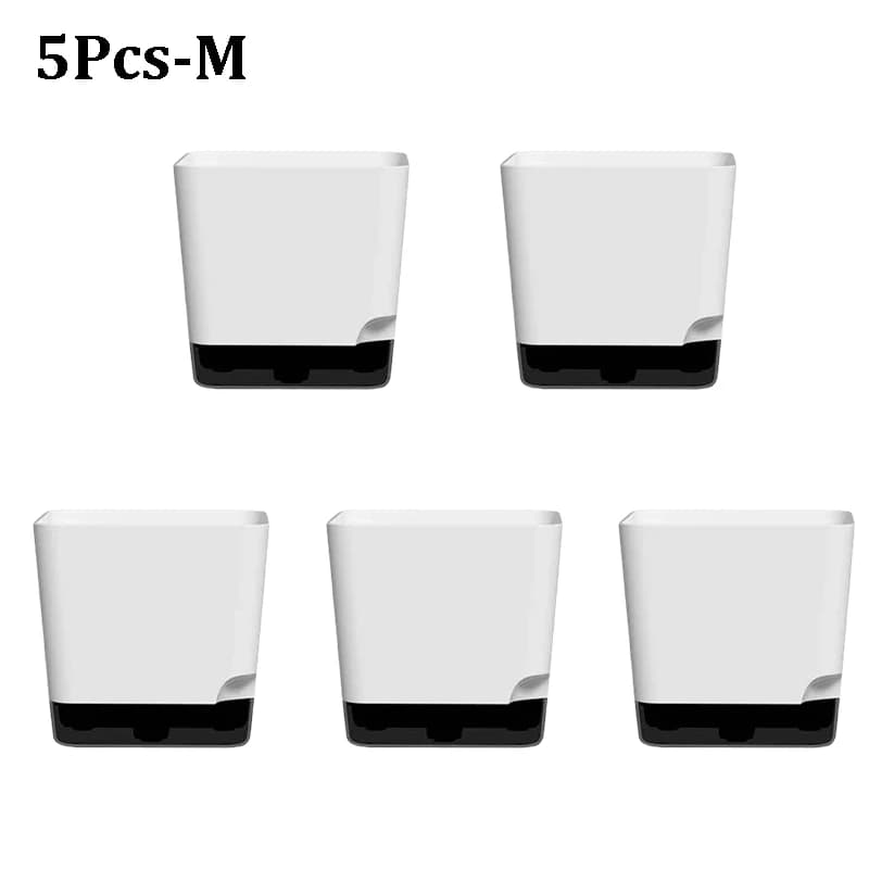 Self-Watering Plant Pots Set of 5