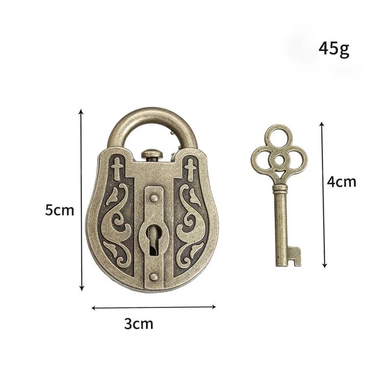 Metal Lock Brain Teaser Puzzles