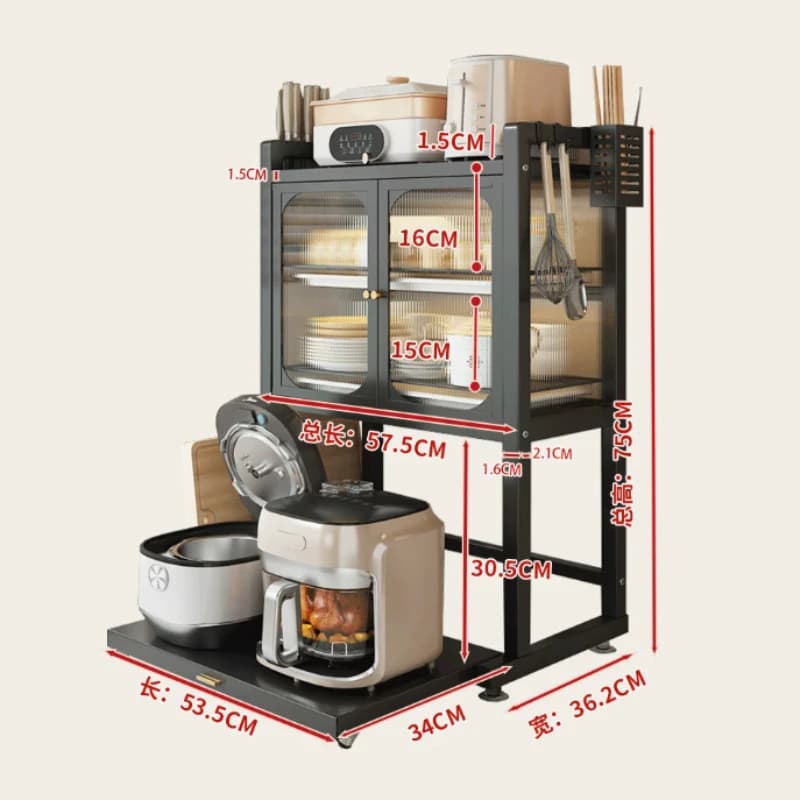 Countertop Unit Kitchen Gadgets Spoon Holder Coutboard Door Storage Shelves Cutlery Drying Organizadores Kitchens Accessories