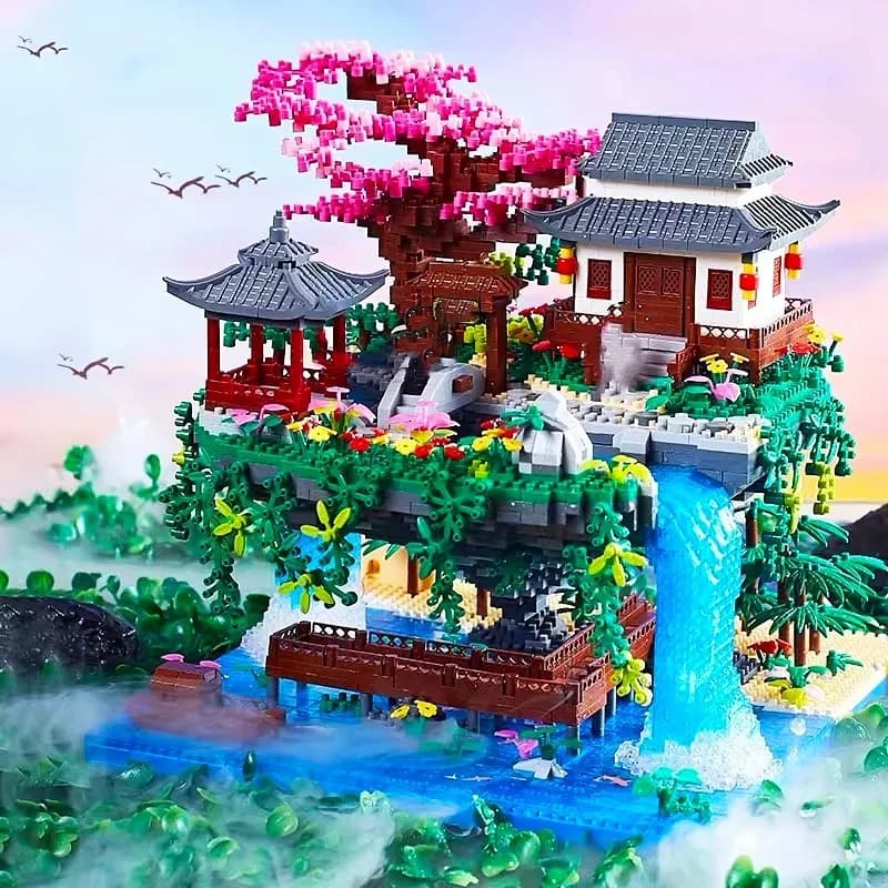 900-Piece DIY Building Block Set