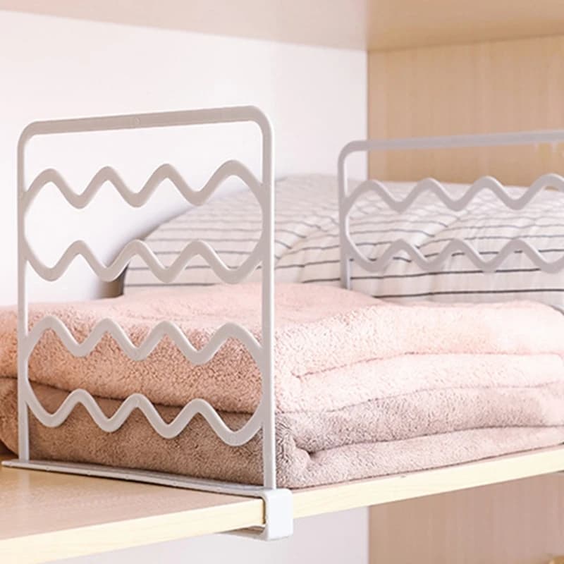 Closet Shelf Dividers No Drilling