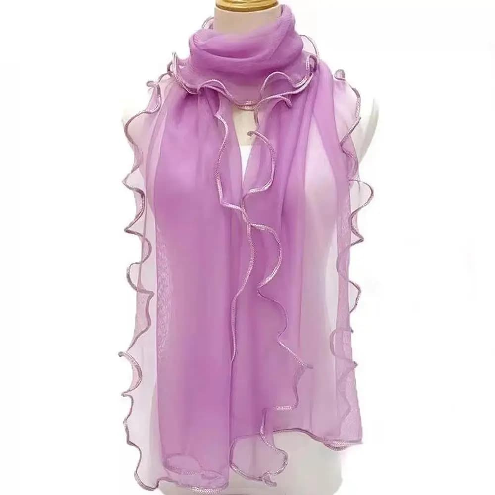 Lightweight Polyester Scarf Shawl