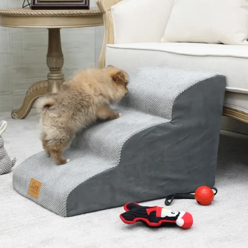 Small Dog Anti-Slip Stairs with Bed