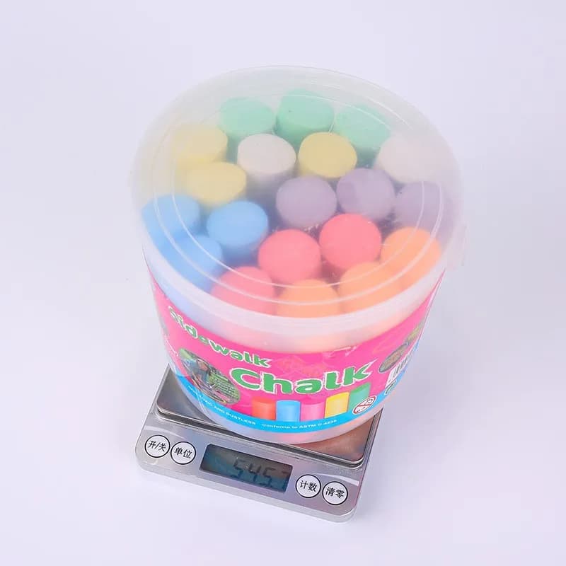 Washable Jumbo Sidewalk Chalk Set