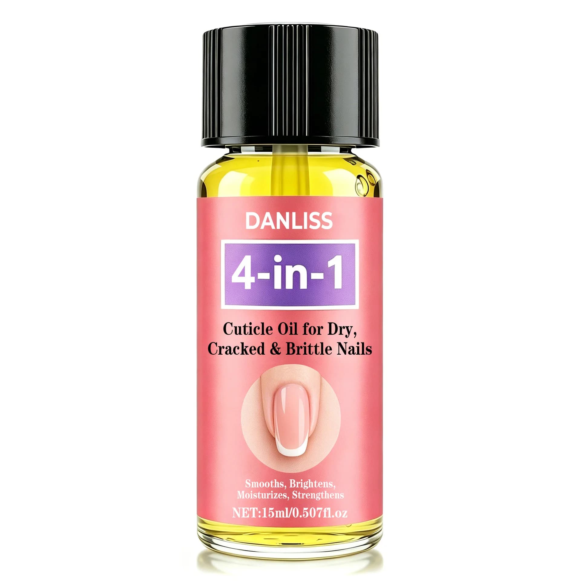 Cuticle Oil 4-in-1 for Dry and Brittle Nails
