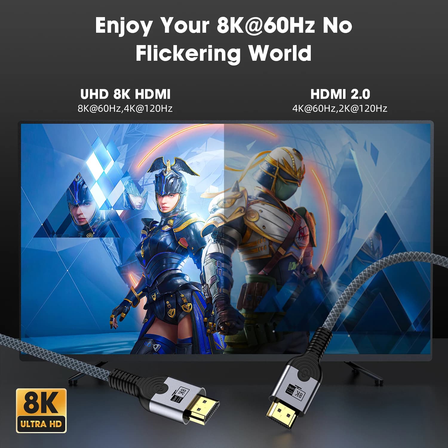 HDMI 2.1 Cable 8K Ultra High Definition 5m