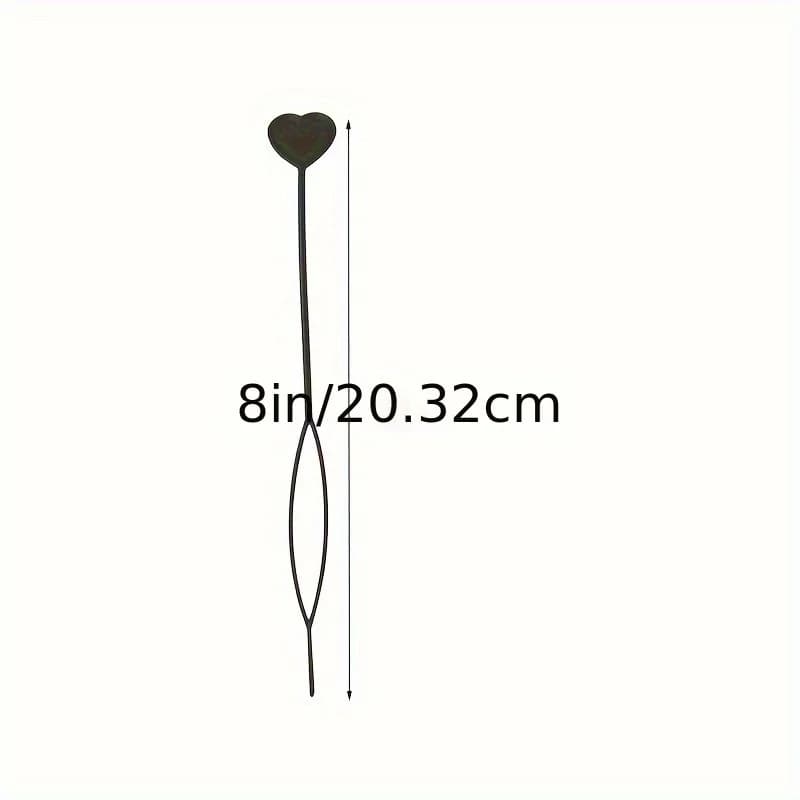 12 Hair Tail Tools, Easy-to-Use Hair Accessories, Braiding Tools, Regular Hair Quality, and Hair Accessories