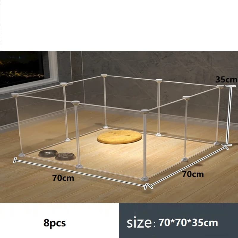 Modular Pet Playpen Fence Panel System