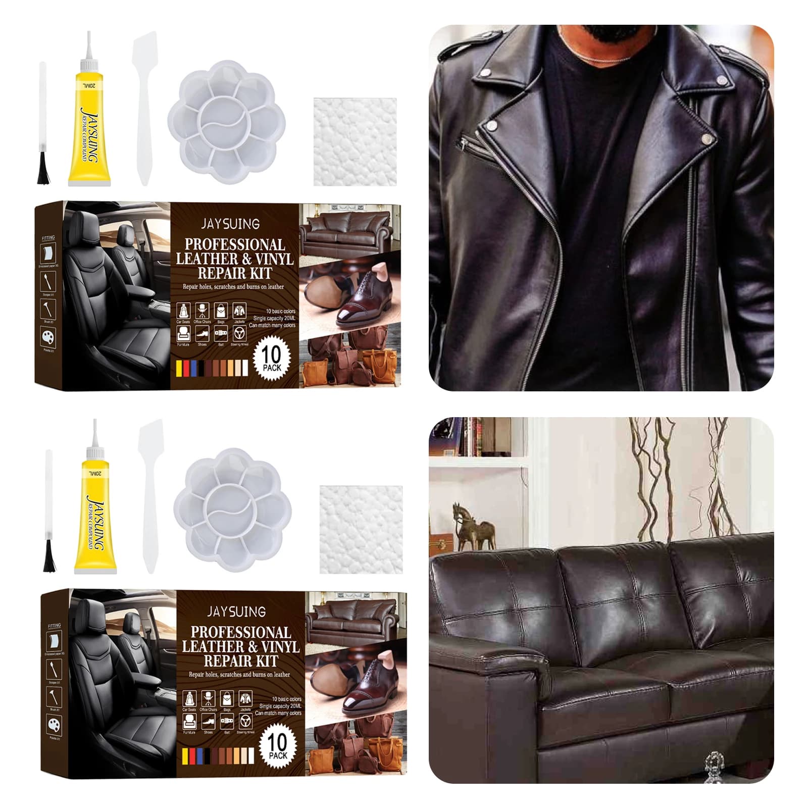 Leather and Vinyl Repair Kit