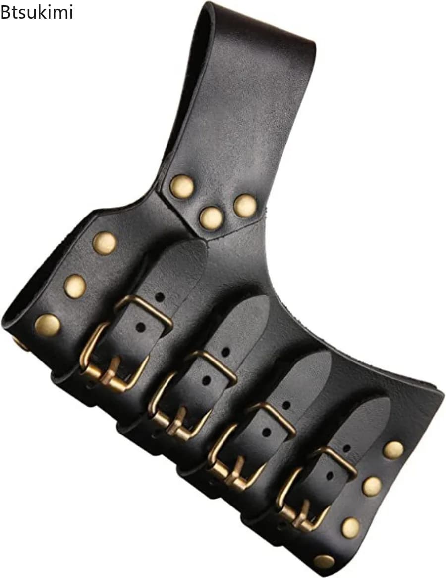 Anime Cosplay Accessorie Medieval Sword Frog Belt Waist Sheath Scabbard Warrior Armor Rapier Leather Buckle Strap Holster Unisex