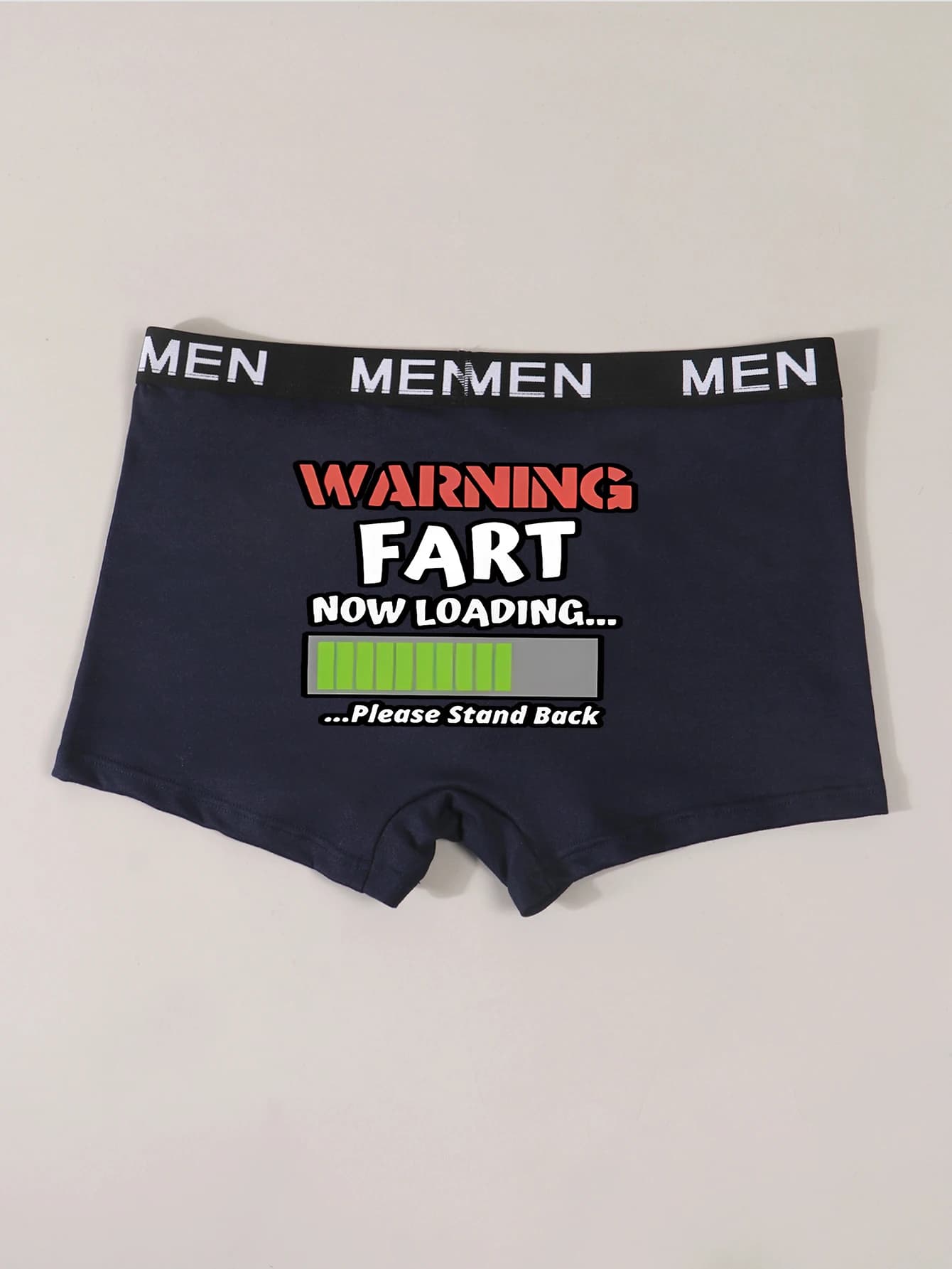 Men's Boxer Briefs with Funny Prints - Comfy Boxer Shorts in M/L/XL