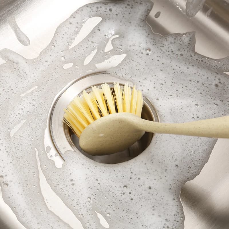 Cleaning Brush Household Decontamination Pot Washing Dishwashing Brush Hanging Sink Stove Long Handle Cleaning Tools
